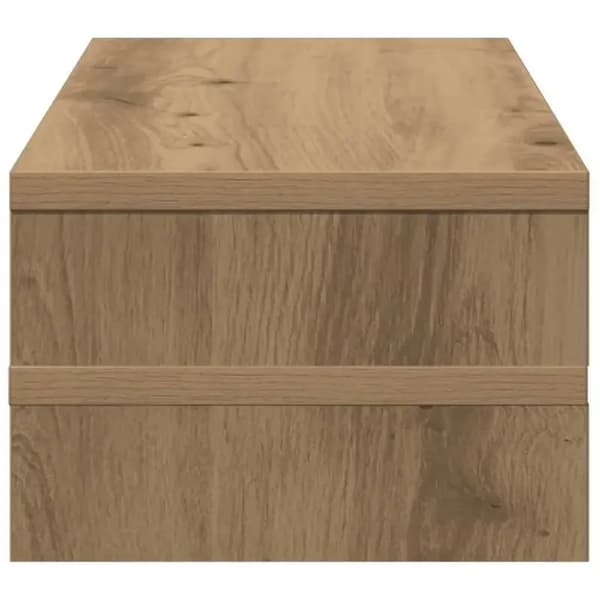 Monitorställ, Ergonomisk Design, Naturlig Träfinish,Typ1