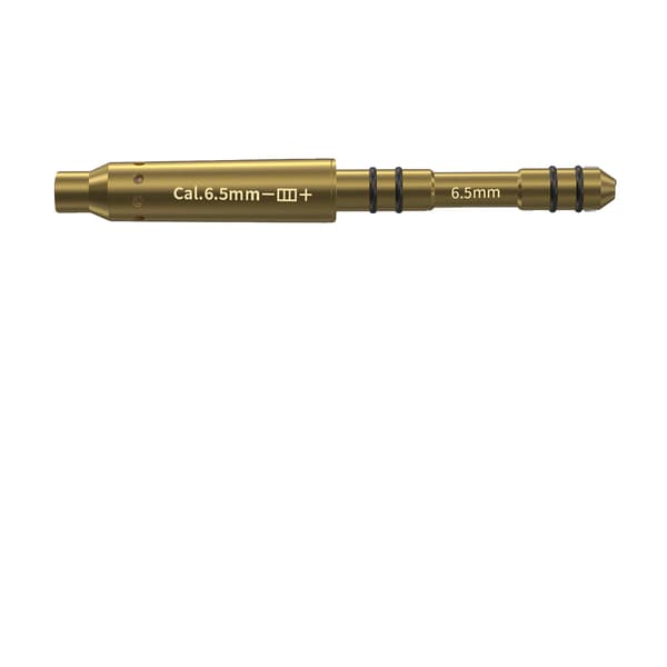 Laser Boresighter, Solid Messing Konstruktion, Hurtig Nulstillingsværktøj,6.5mm Rød