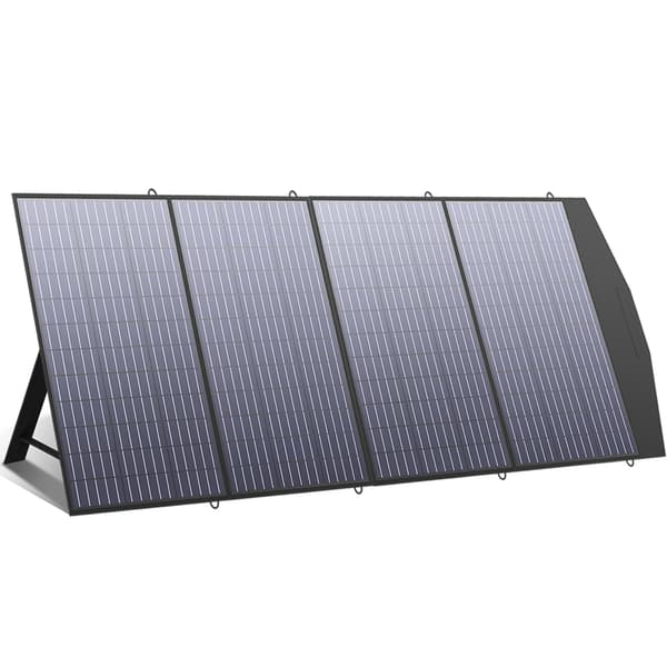 Solpanel, Fällbar Design, Vattentät Konstruktion,18V 200W