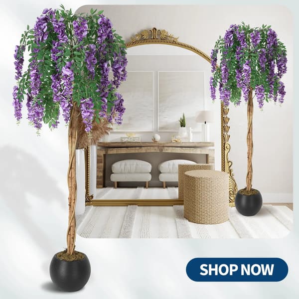 Konstgjort blomträd, Rik design, Slitstarka material, 6ft