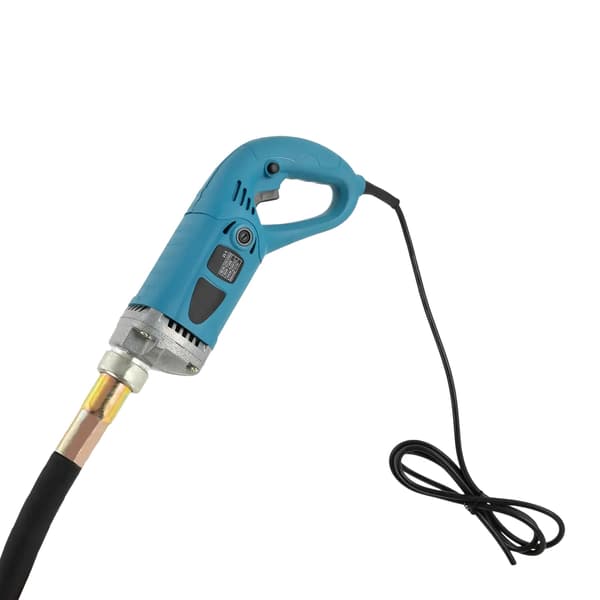 Betongvibrator, Handhållen Design, 1,5m Slang,EU, Blå