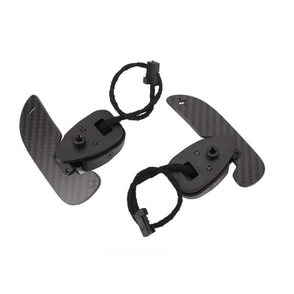 Ratpaddle, kulfiber, trekantet design,sort