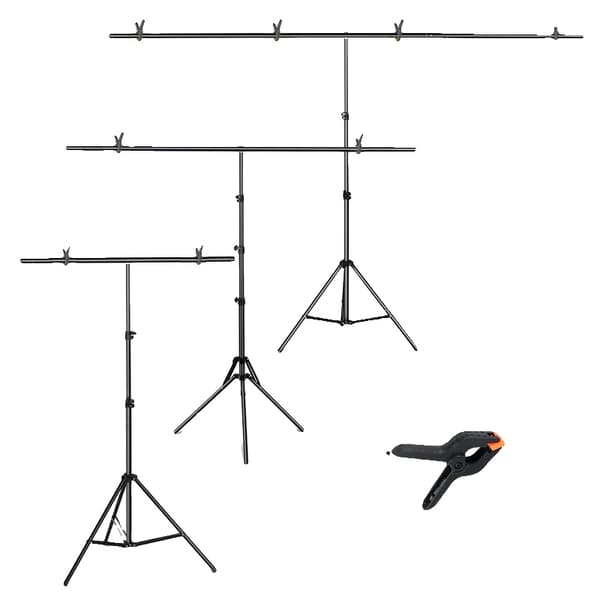 Baggrundsstøttesystem, Justerbar Stativ, Holdbar Konstruktion,Ny baggrundsstativ-d, 50x68CM