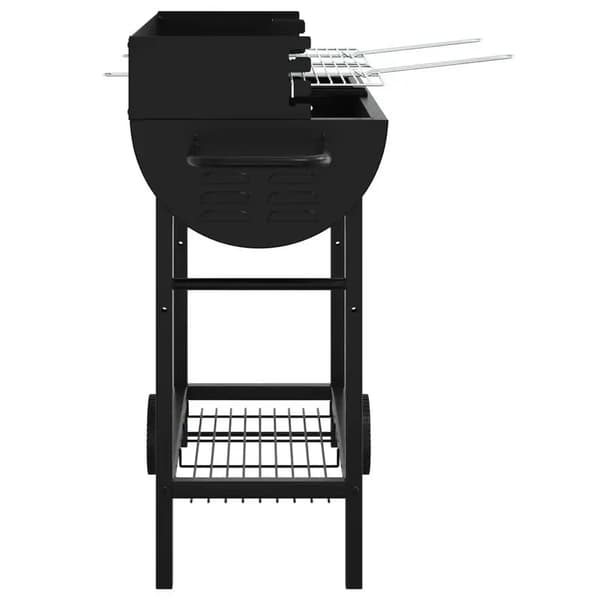 Kulgrill, Udendørs Brug, Holdbar Konstruktion,Sort