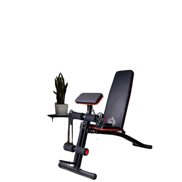 Træningsbænk, Justerbare Positioner, Ergonomisk Design,sort