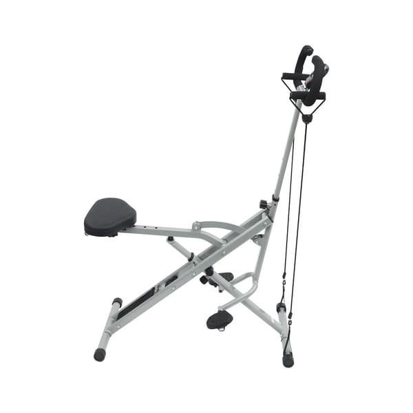 Squat Assist Trainer, Foldbart Design, Justerbar Modstand,GRÅ