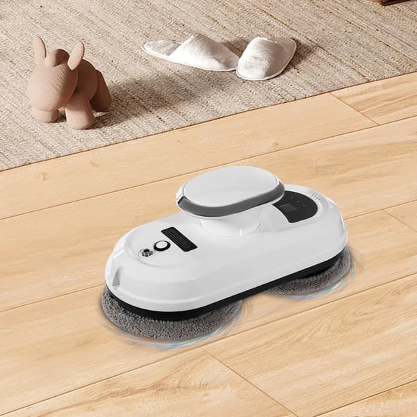 Fönsterputsrobot, Intelligent Ruttplanering, Kraftfull Sugförmåga,VIT