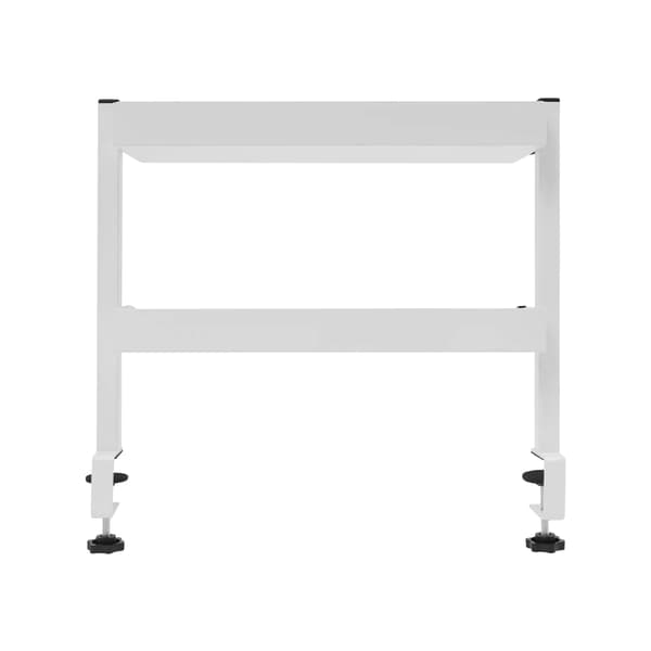 Klemmehylde, 2-lags design, pladsbesparende organizer,HVID