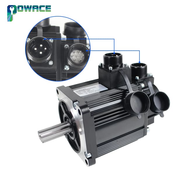 AC Servomotor, 1,8 kW, 3000 RPM, 220 V, 18 A, 17-bit Magnetisk Encoder