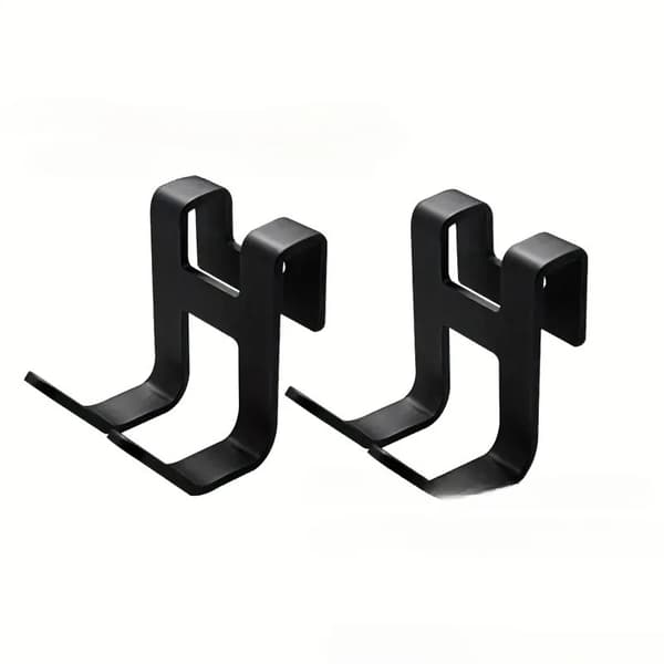 Bagkrogstativ, Tungt jern, Pladsbesparende organiser,4pcs