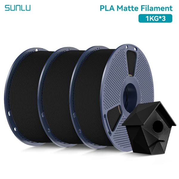 3D-printer filament, PLA-material, høj gennemsigtighed,3KG Sort
