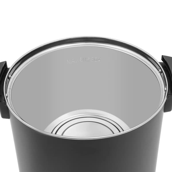 Voks Smelter, 3,3 Gallon Kapacitet, Indbyggede Sikkerhedsfunktioner,sort