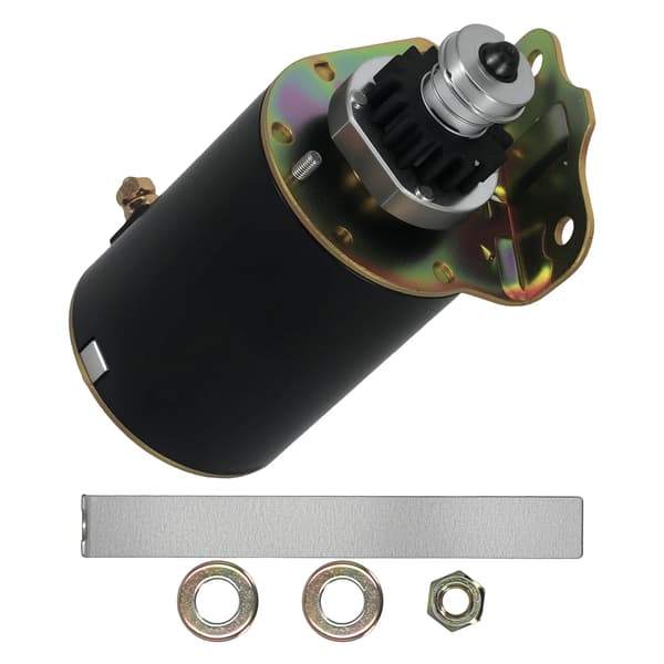 Startmotor, 12V, 25 cm längd, 20 cm bredd, 16 cm höjd, 2400 g vikt