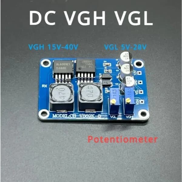 LCD Korjausmoduuli, Jännitealue 15-40V, Helppo Asennus,5PCS VGH VGL DC
