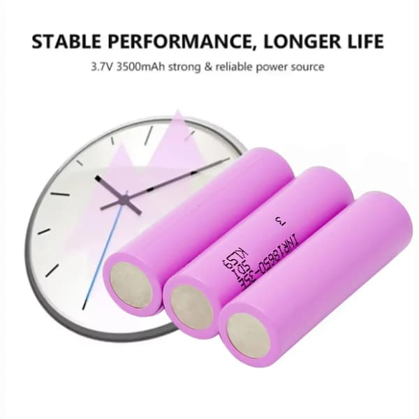 Lithium-Ion Batteri, 3.7V, 3500mAh Kapacitet,35E-30PCS