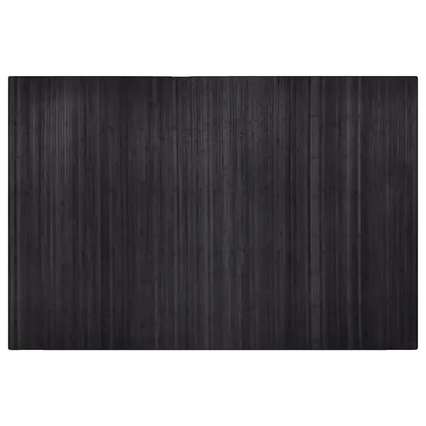 Avskiljare, Bambumaterial, Elegant Design, Bredd 250 Cm Höjd 165 Cm,Mörkgrå