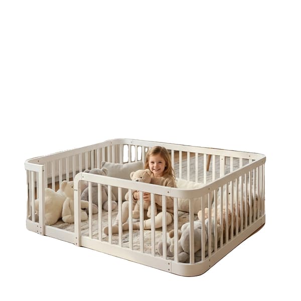 Babylekplats, Säker Stångavstånd, Rundad Kantdesign,A