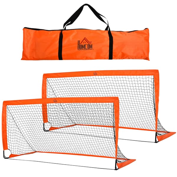 Fotbollsnät, hopfällbart, miniset, Guld