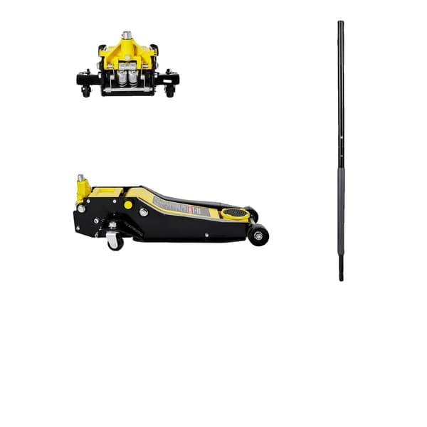 Gulvjek, 4 tons kapacitet, dual-piston hydraulisk system,4T