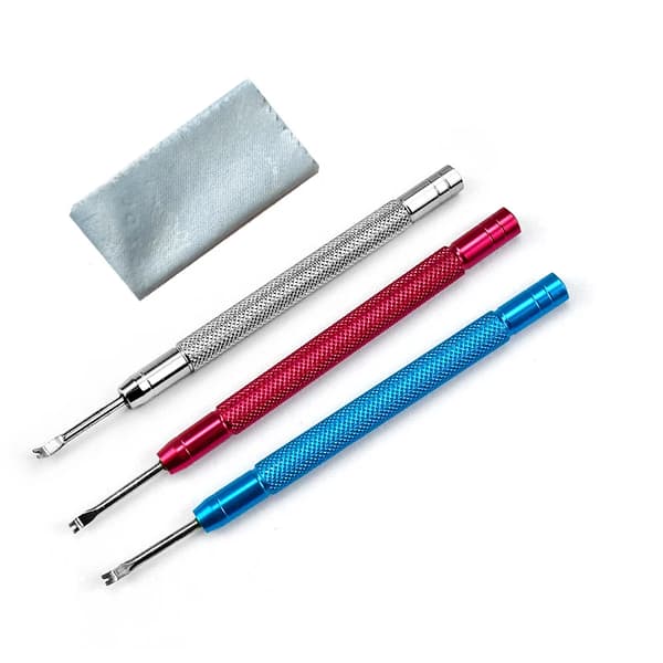 Urværk Reparation Værktøj, Rustfrit Stål Konstruktion, Ergonomisk Design,4PCS