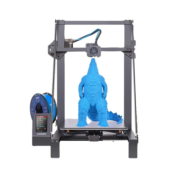 3D-printer, dual blæserfan, brugervenlig touchscreen,LÆNGERE LK5 Pro