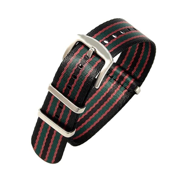 Urrem, Holdbart Nylon, Alsidig Kompatibilitet,sort rød grøn-S-a, 20mm