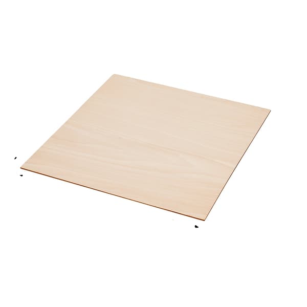 Lindträskivor, 30x30cm, 3mm tjocka för DIY-projekt,Ask