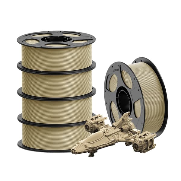 3D Printfilament, PETG Material, Stødresistent,5kg beige
