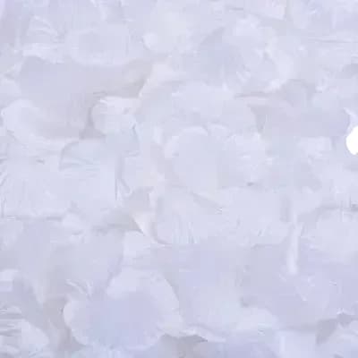 Rosblad, konstsilke, mångsidig dekoration,VIT, 5000PCS(50Påsar)