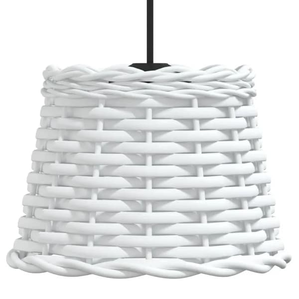 Loftlampe, Håndlavet Rattan, Ambient Belysning,hær grøn