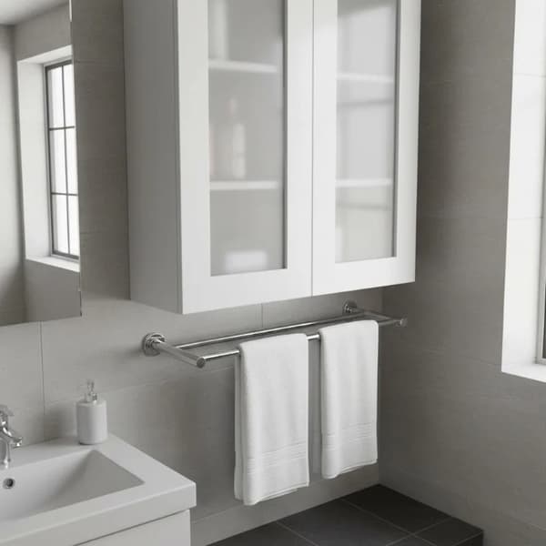 Handdukshållare, Modern Design, Kraftig Konstruktion,armégrön