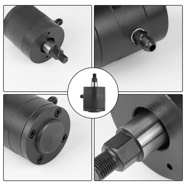 Dieselinjektorpuller, Pneumatisk drift, 19 adaptrar ingår,24pcs