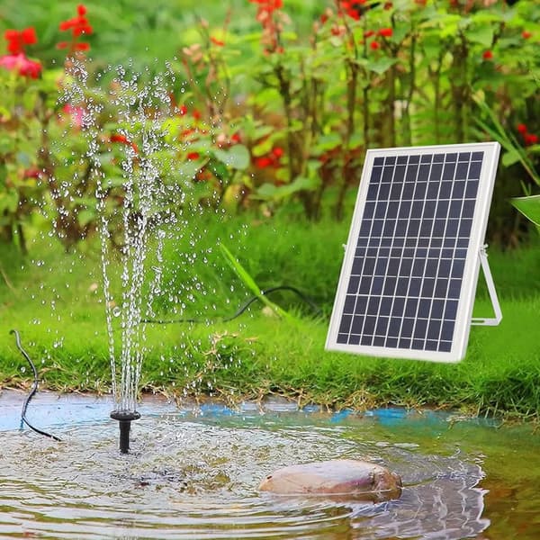 Solvattenpump, Hög effektivitet, Hållbar design,Svart