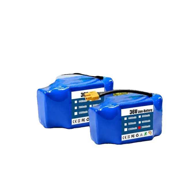 Litiumjonbatteripack, 20000mAh kapacitet, CE-certifierad,36v 20000mAH-4PCS