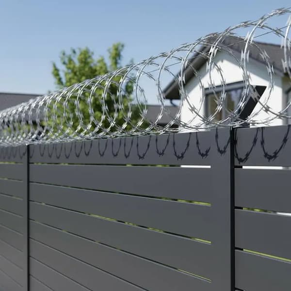 Pigtråd, galvaniseret stål, 100 m længde,Hvid