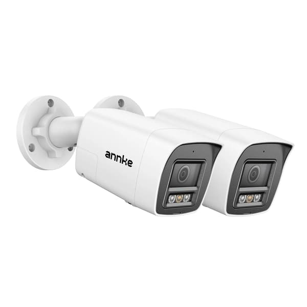 Sikkerhedskamera, 3K opløsning, nattevisionsfunktion,I51FV 2Pcs Kamera
