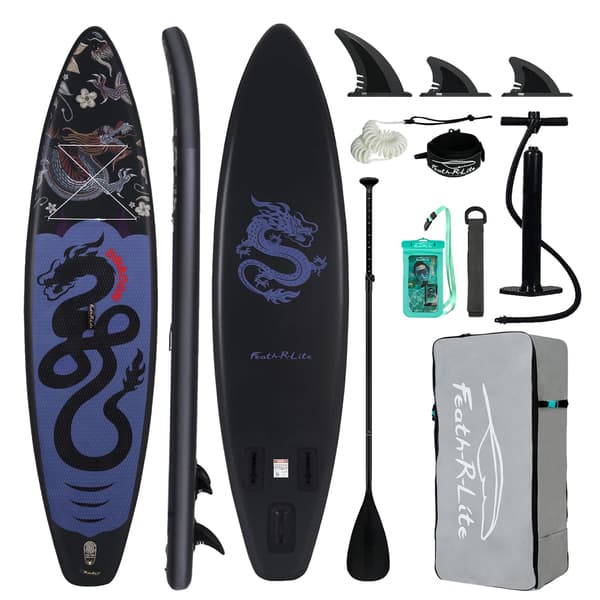 Oppustelig Stand Up Paddle Board, Ultra Stabil Design, Fuld Tilbehørssæt,SUPFR17U