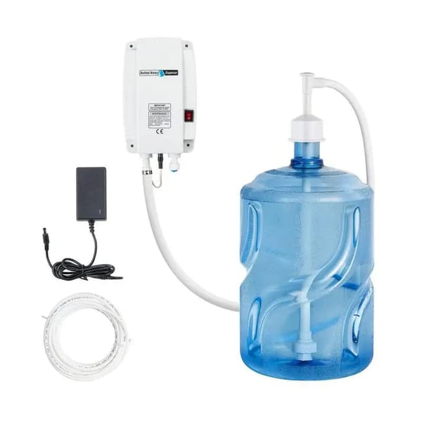 Vattendispenserpump, Automatisk Elektrisk Drift, Kompatibel med Drycker, vit