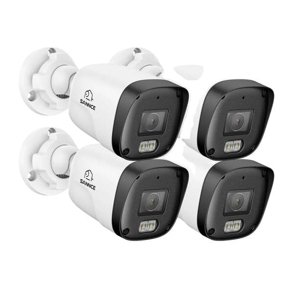 IP-kamera, 2K-upplösning, fullfärgs nattseende,I71ER 4PCS