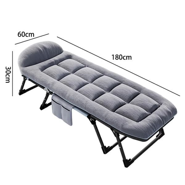 Camping Seng, Hurtig Opsætning, Robust Ramme,180 cm