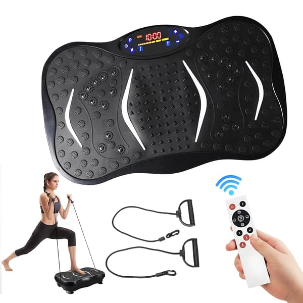 Värähtelylauta, Bluetooth-yhteys, 99 nopeusasetusta,musta