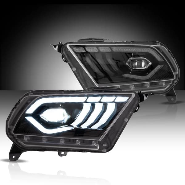 Forlygtesamling, LED-projektor, dynamisk blinklys,LHD