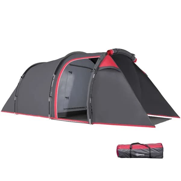 Campingtält, Vattentätt, Pop-Up Design,armégrön