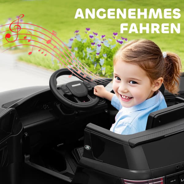 Sähköauto, Kauko-ohjaus, Turvavarusteet,musta
