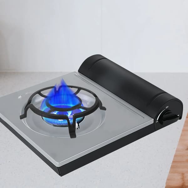Wok Stativ, Støbejernskonstruktion, Skridsikker Design,sort