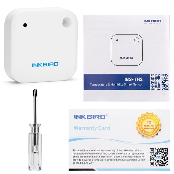 Digitalt Termometer, Bluetooth Forbindelse, Brugervenlig App Kontrol,IBS-TH2 Termometer