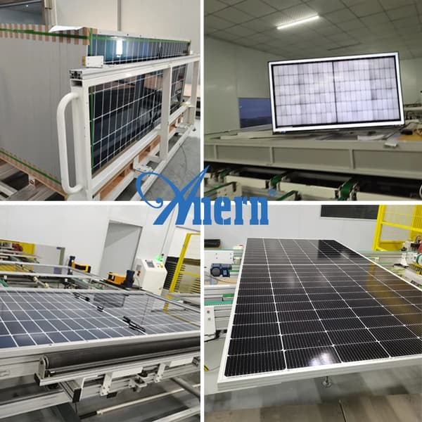 Solpanel, Monokristallin, Vattentät Design,