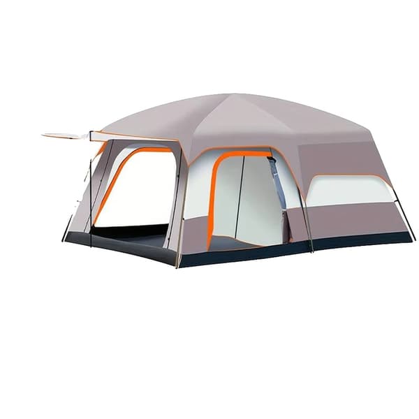 Campingtält, Vattentätt, Rymlig Ventilationsdesign,Beige