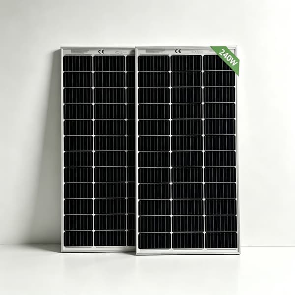 Solpanel, Hög Effektivitet, Hållbar Design,2PCS 120W TM