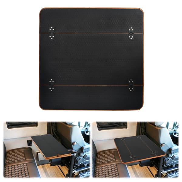 RV Bord, Bi-Fold Design, Anti-Skrid Overflade,Sort